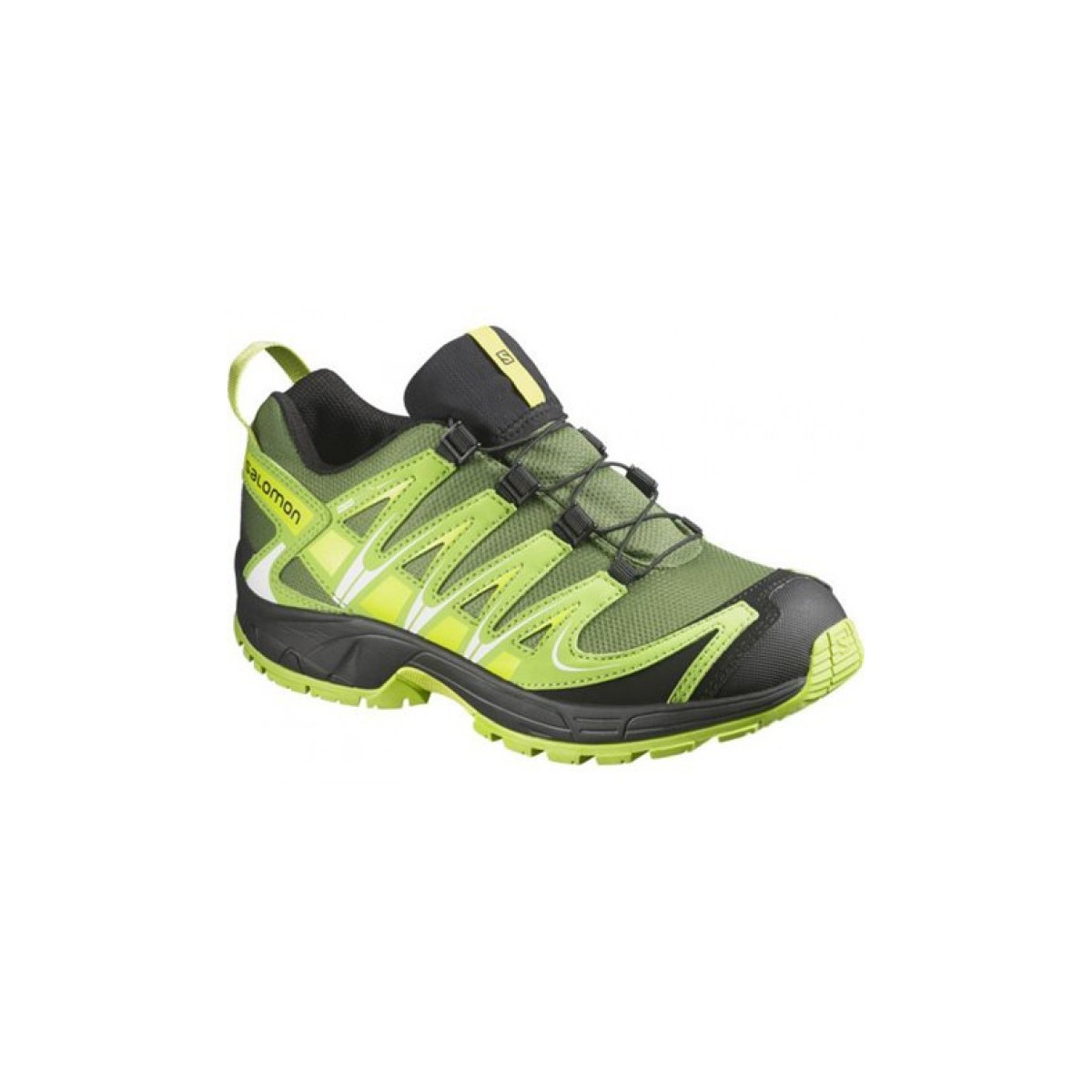 condensor Lief leer SALOMON running shoes XA Pro 3D CSWP J black/green