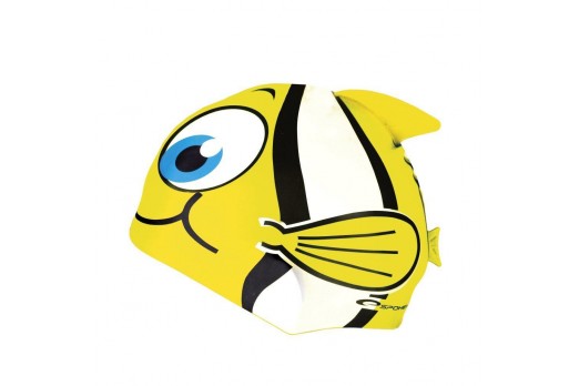SPOKEY swimming cap RYBKA yellow 82276