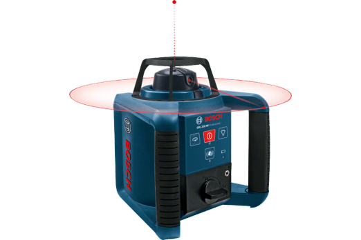 BOSCH Rotation laser GRL 250 HV + RC1, Case 0601061600