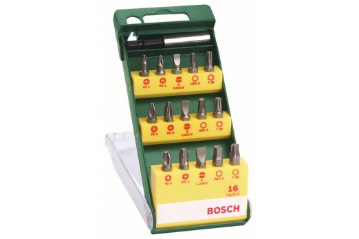 BOSCH 16-piece screwdriver set 2607019453