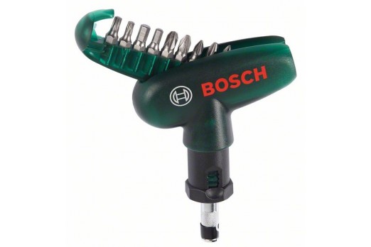 BOSCH 10-piece screwdriver set 2607019510
