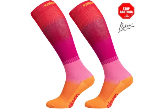 Eleven knee compression socks MONO pink