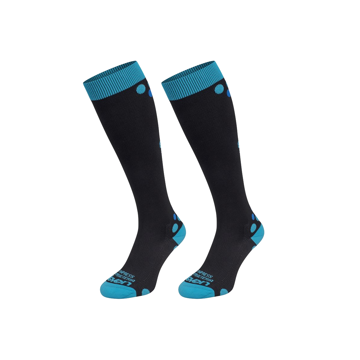 ELEVEN long compression socks AIDA BLACK