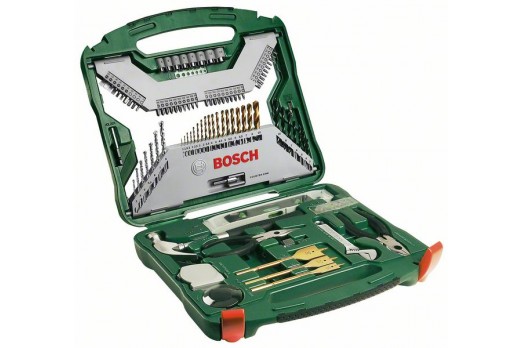 BOSCH Titanium 103 Piece X-Line Drill & Screwdriver Bit Set + Accessories 2607019331