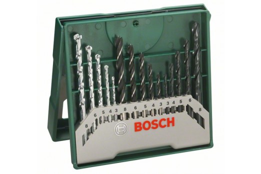 BOSCH Accessories X-Line 15-piece Universal drill bit set 2607019675