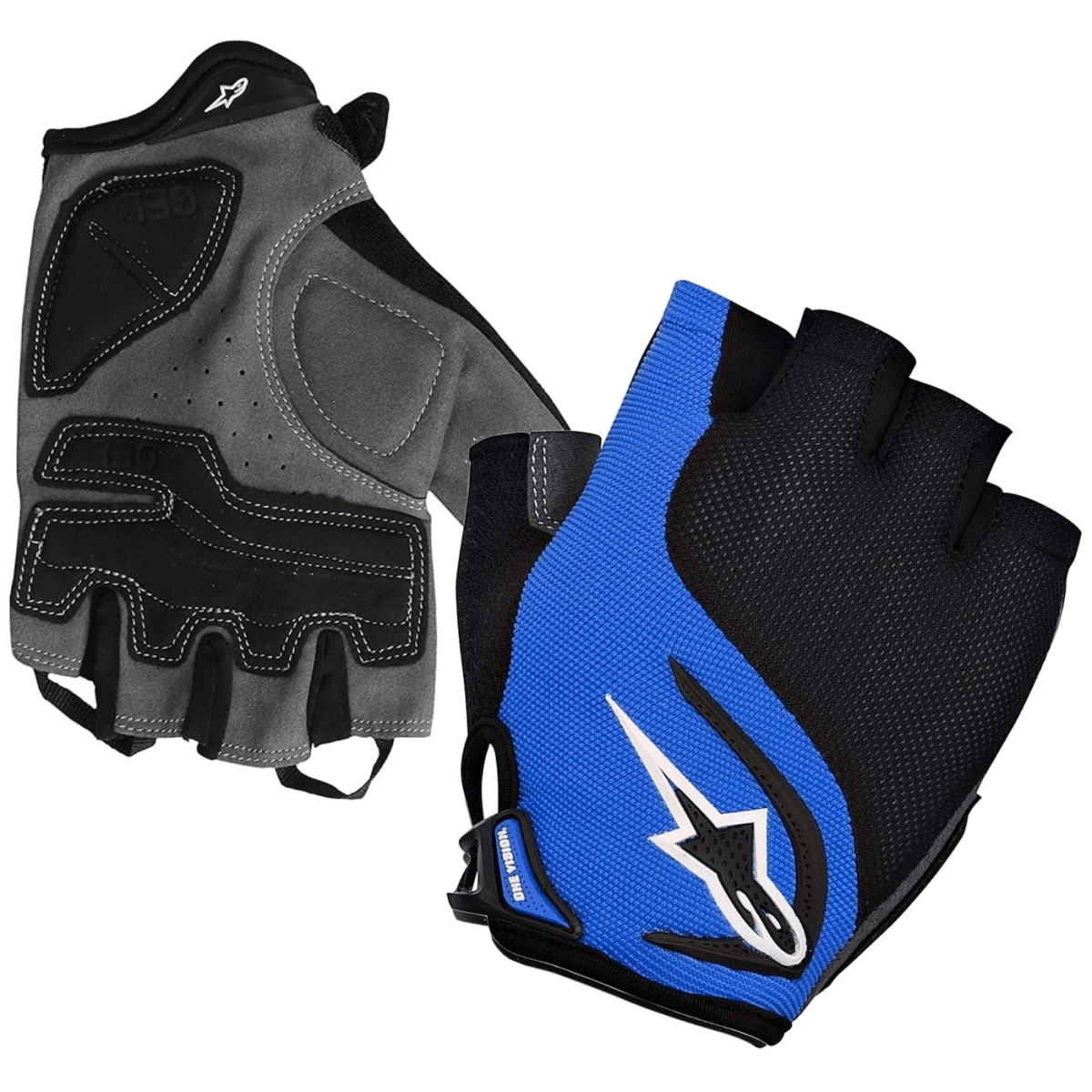 ALPINESTARS short finger glove PRO LIGHT black/blue