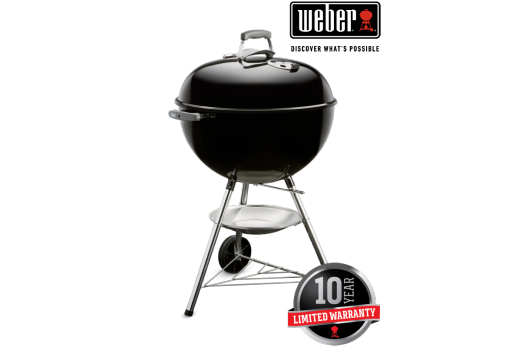 WEBER Charcoal barbecue Classic Kettle, 57cm, Black 1341504