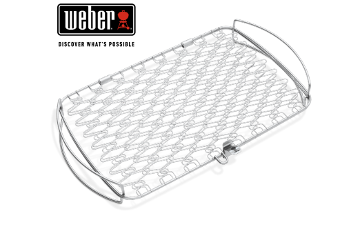 WEBER FISH BASKET - LARGE, STAINLESS STEEL 32x46cm, 6471