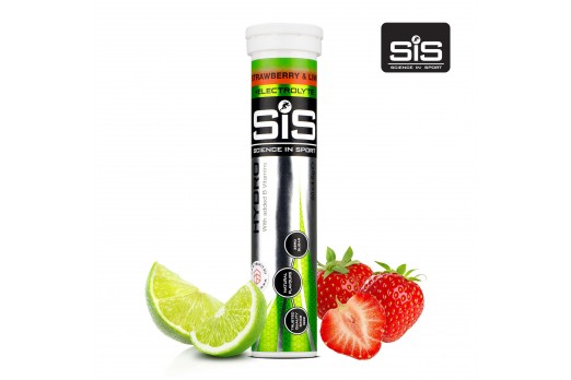 SIS GO Hydro Tablets 20x4g strawberry & lime
