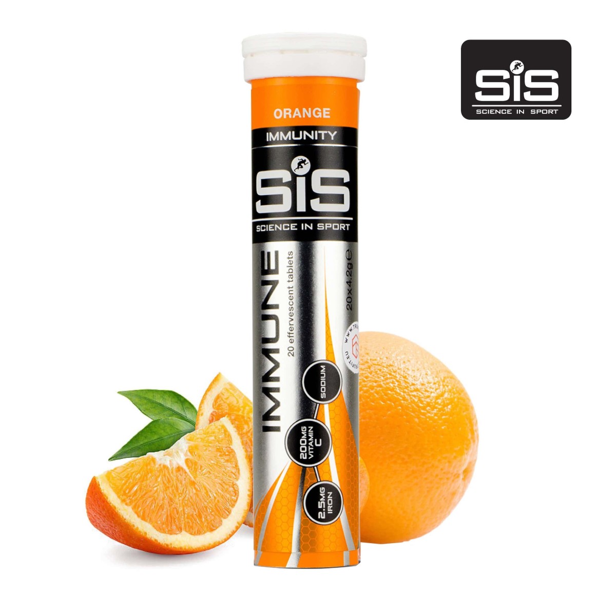 SIS Nutrition Tablet Go IMMUNE 20x4g orange