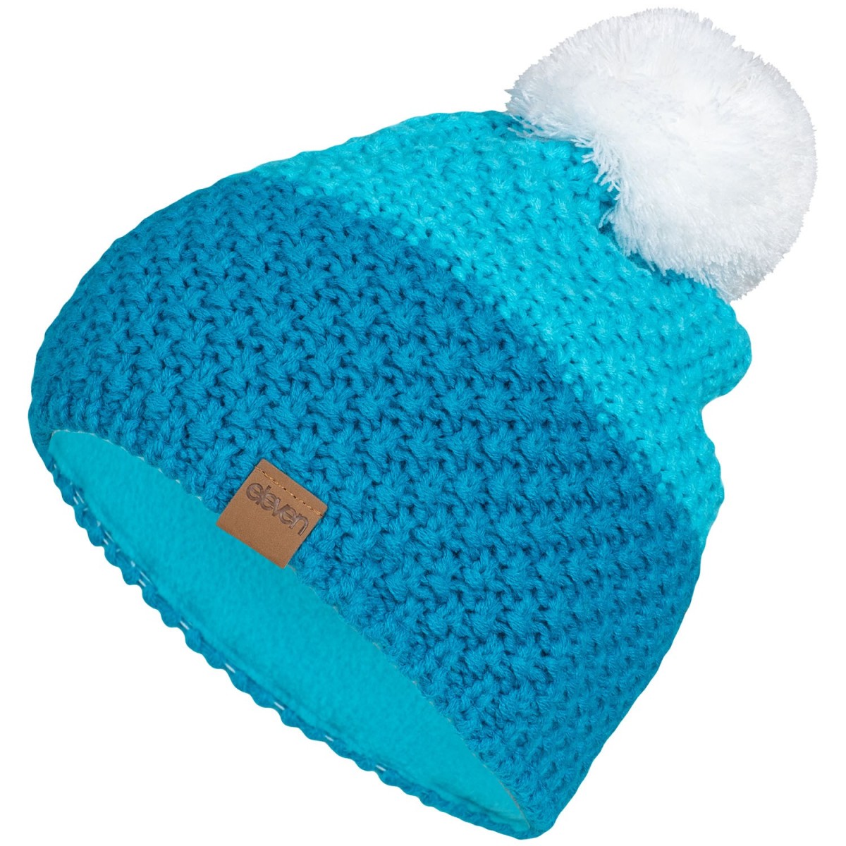 knitted beanie ELEVEN MAD blue