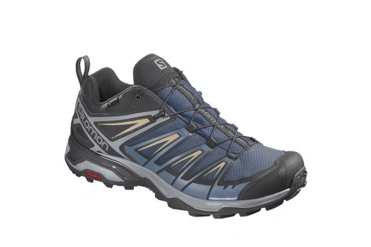 SALOMON trail running shoes X ULTRA 3 GTX blue/grey
