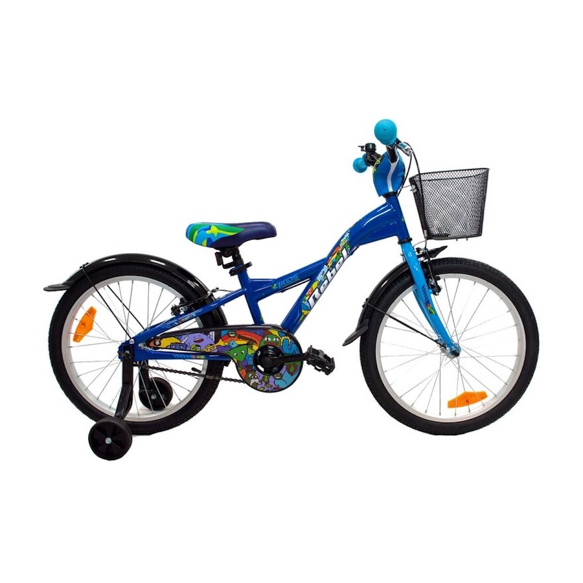 4KIDS kids bike REBEL 20 blue