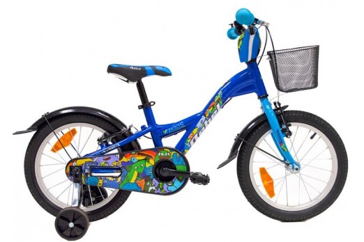 4KIDS kids bike REBEL 16 blue