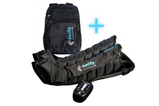 aerify CHARGE RECOVERY BOOTS SYSTEM + BACKPACK