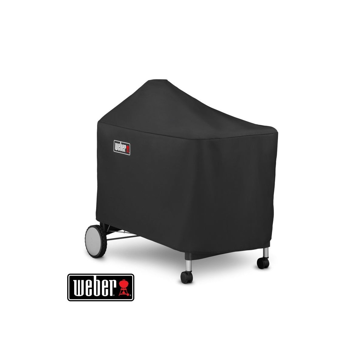WEBER Premium Barbecue Cover - Fits Performer Premium and Deluxe, 7146