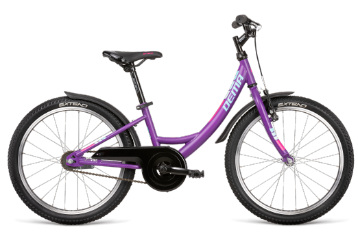 DEMA bērnu velosipēds AGGY 20" 1SP violets 2022