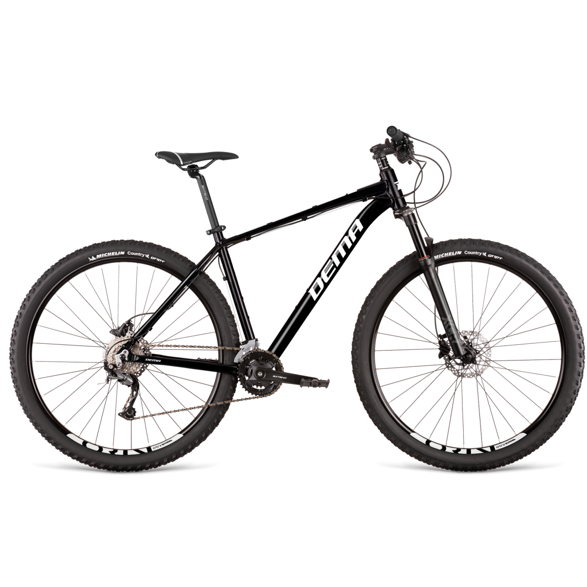 DEMA bicycle ENERGY 7.0 LTD black 2022
