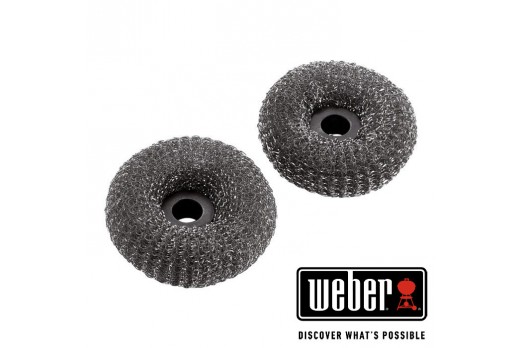 WEBER Weber Scrub Brush Replacement Heads (2 pk), 6283