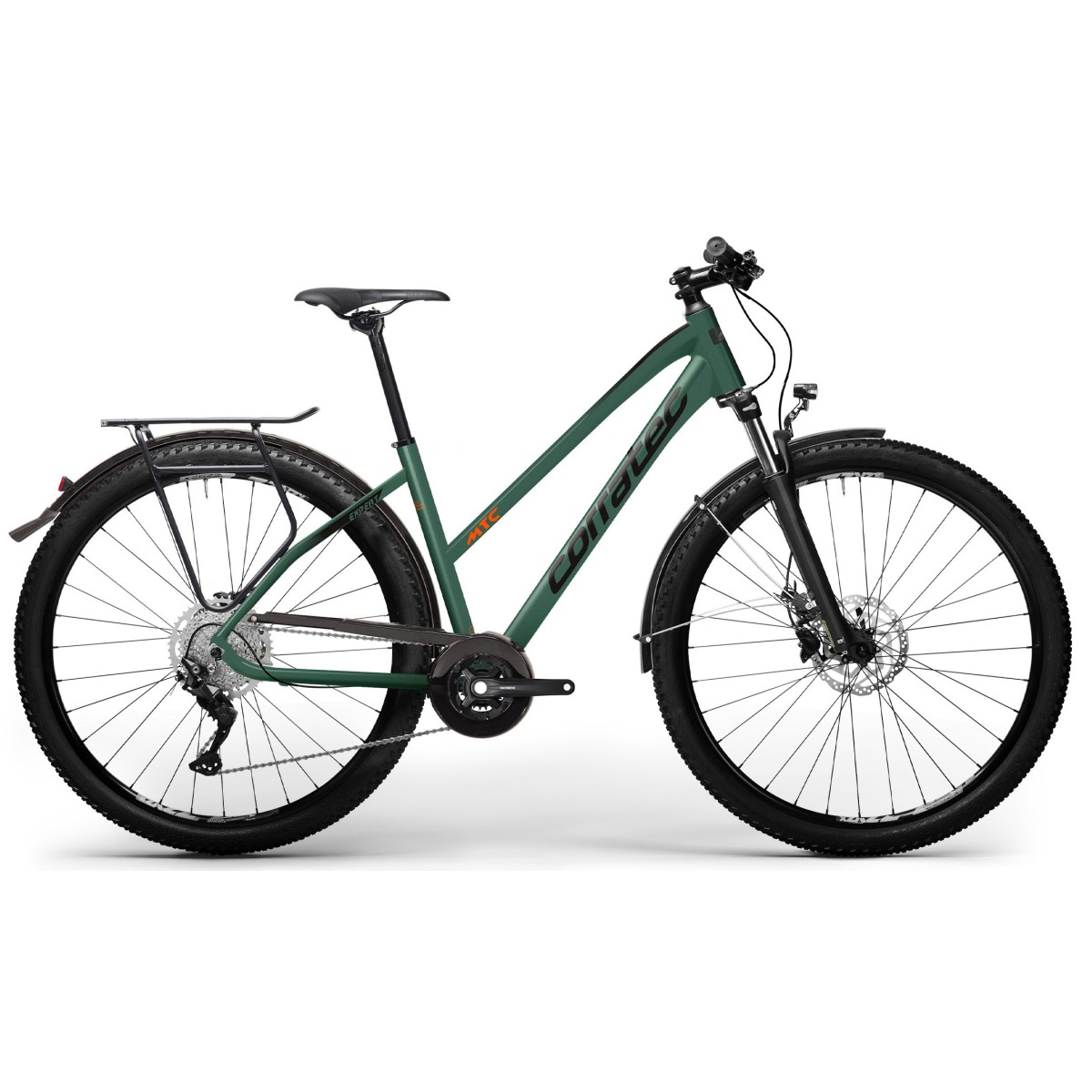 CORRATEC womens bicycle MTC EXPERT TRAPEZ green 2022
