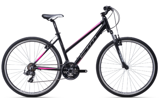 CTM bicycle TOUR 28" MAXIMA 1.0 black 2022