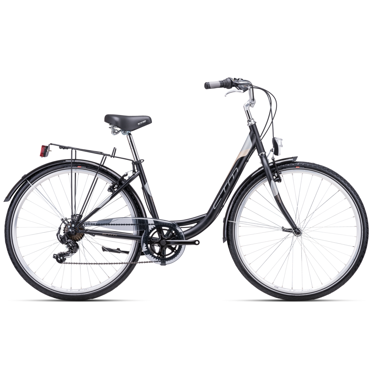 CTM velosipēds RITA 1.0 melns 2022