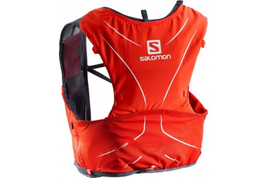 SALOMON vest ADV SKIN 5 SET red