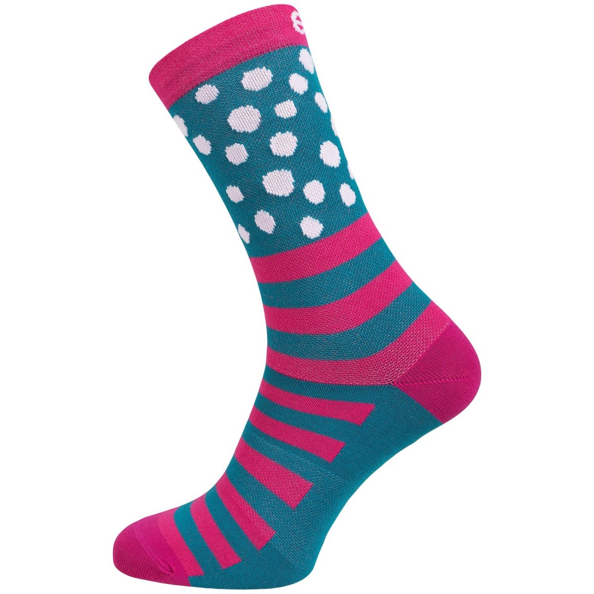 ELEVEN socks SUURI+ DOTLINE pink