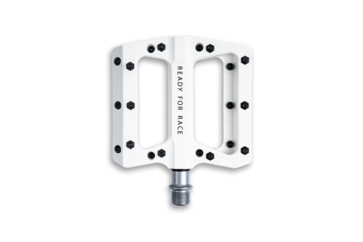CUBE pedals RFR FLAT ETP white