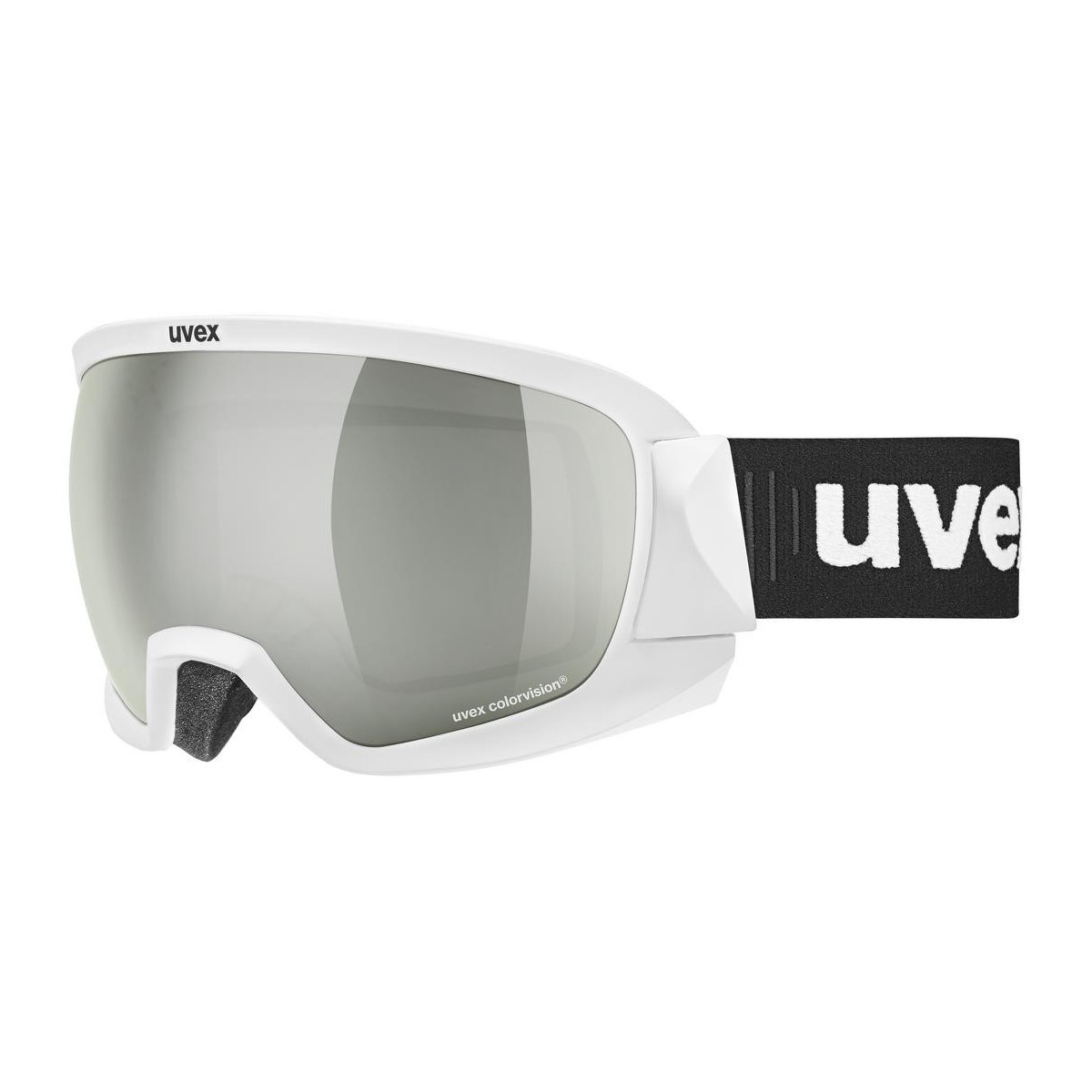 UVEX ski goggles CONTEST CV white mat