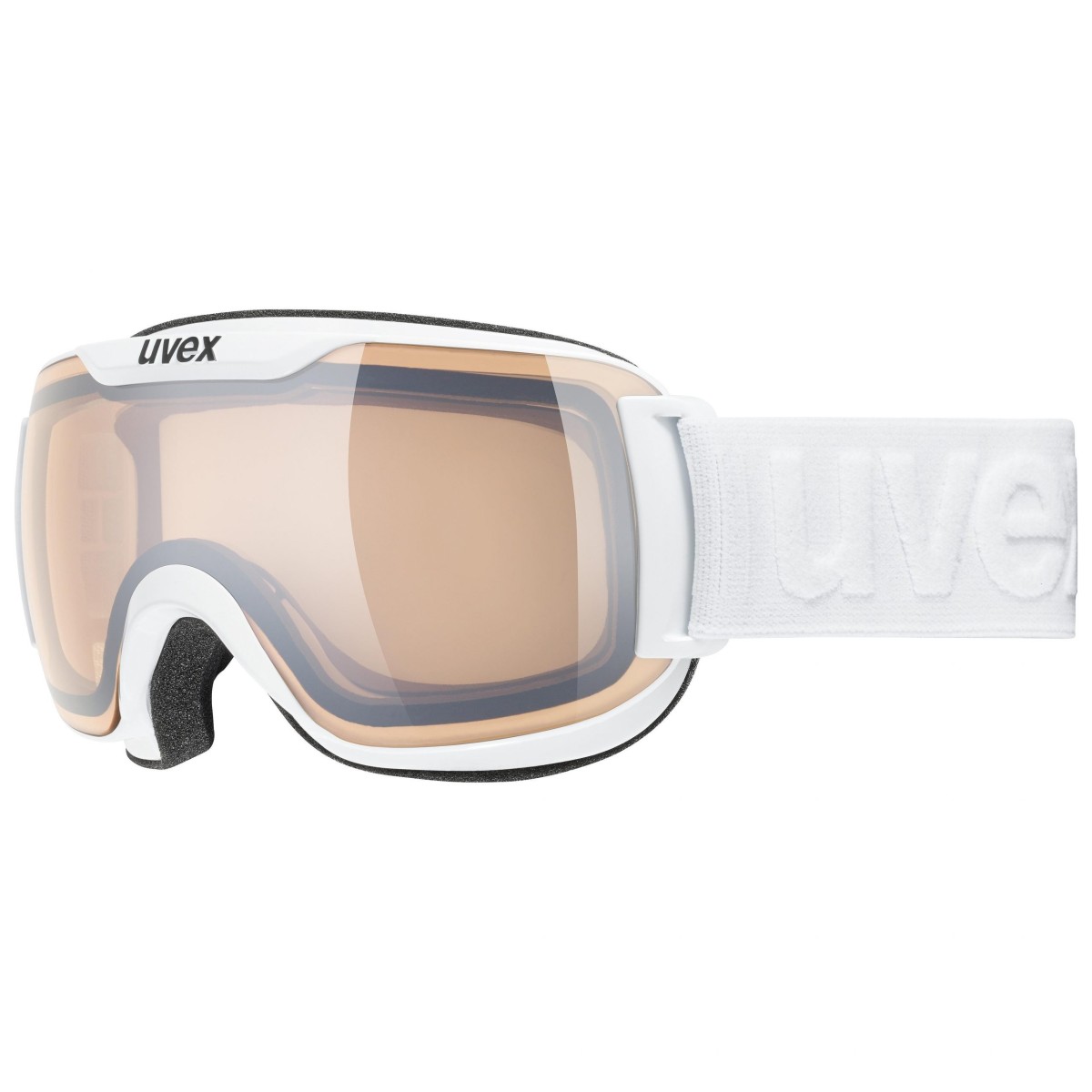 UVEX slēpošanas brilles DOWNHILL 2000 S V baltas