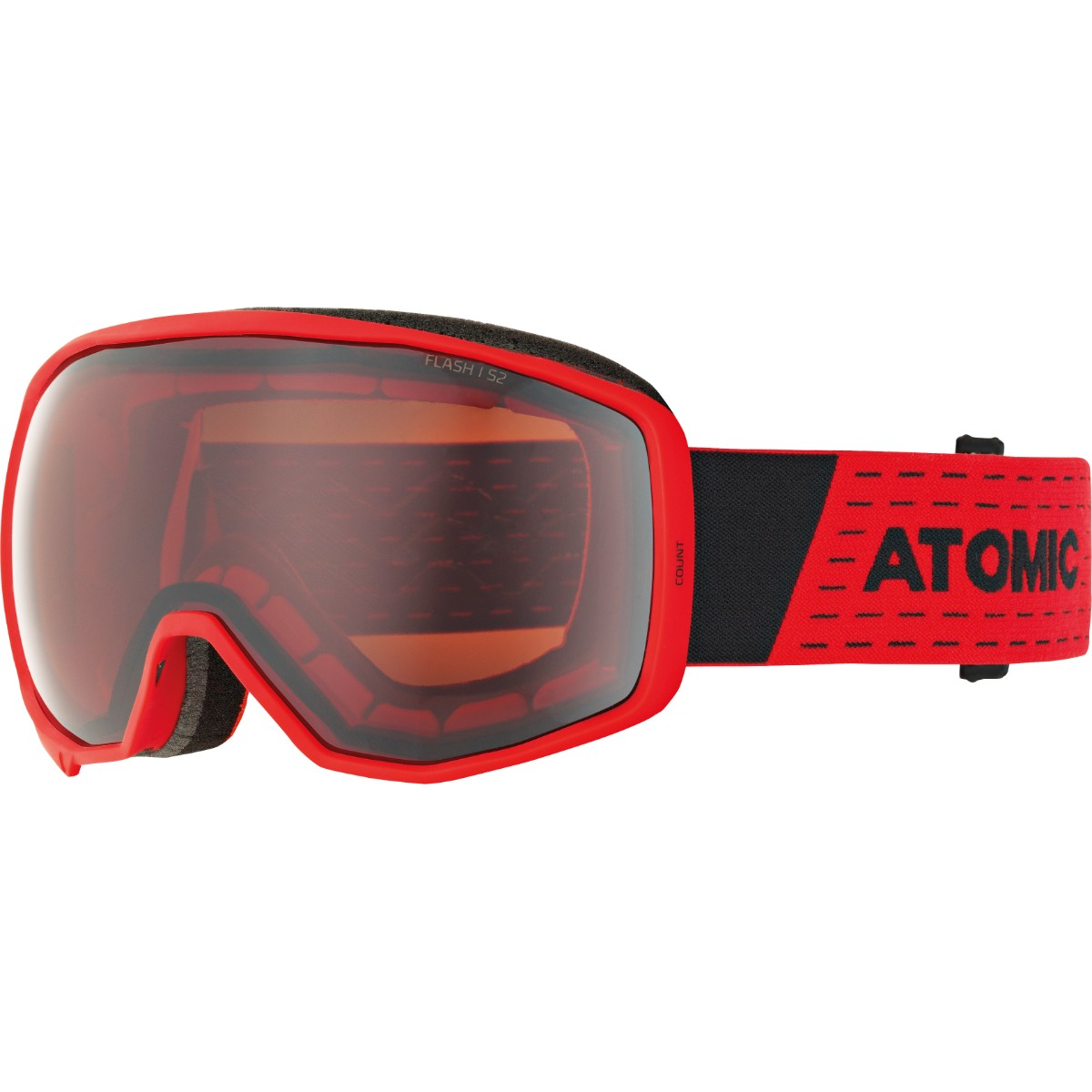 ATOMIC goggles COUNT FLASH OTG red w/grey AW C2