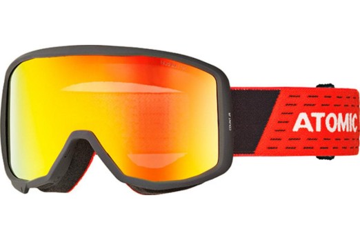 ATOMIC goggles COUNT JR CYLINDRICAL black w/fire C2