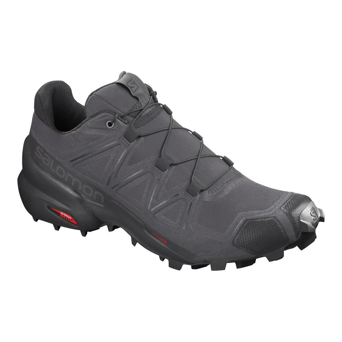 SALOMON trail running shoes SPEEDCROSS 5 grey