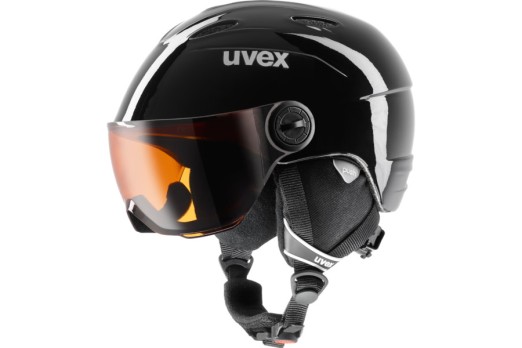 UVEX helmet JUNIOR VISOR black