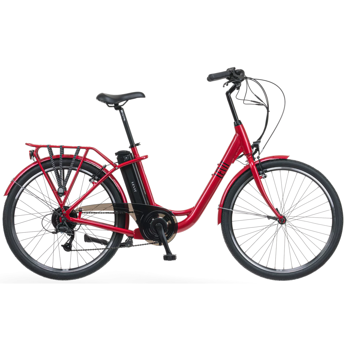 LEVIT electro bicycle eCITY THUMBI 468 Wh red pearl