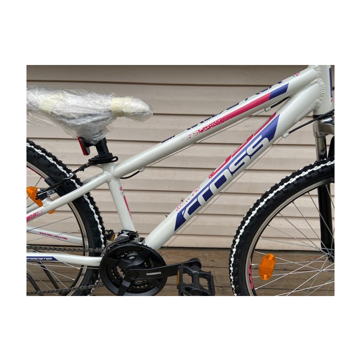 kid's bicycle CROSS SPEEDSTER GIRL white/purple
