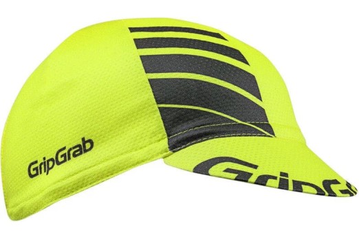 GRIPGRAB Lightweight Summer Cycling Cap - yellow/black