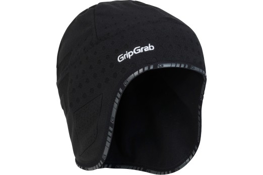 GRIPGRAB Aviator Windproof Thermal Skull Cap cepure - Black