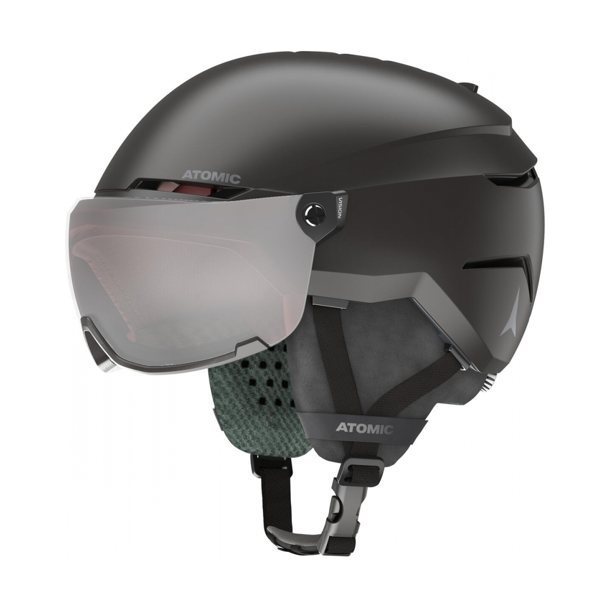 ATOMIC SAVOR VISOR JR BLACK helmet