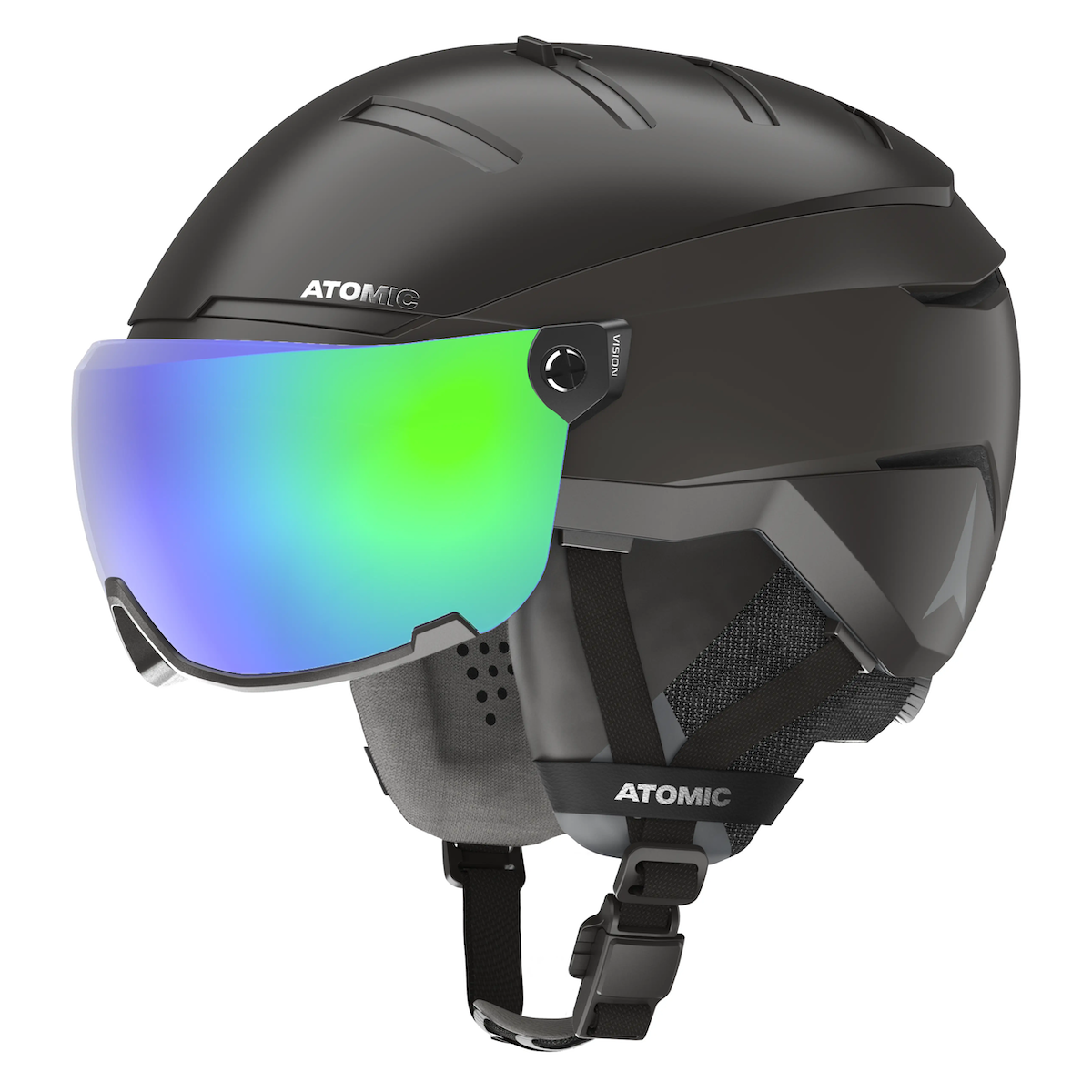 ATOMIC SAVOR GT AMID VISOR HD BLACK helmet