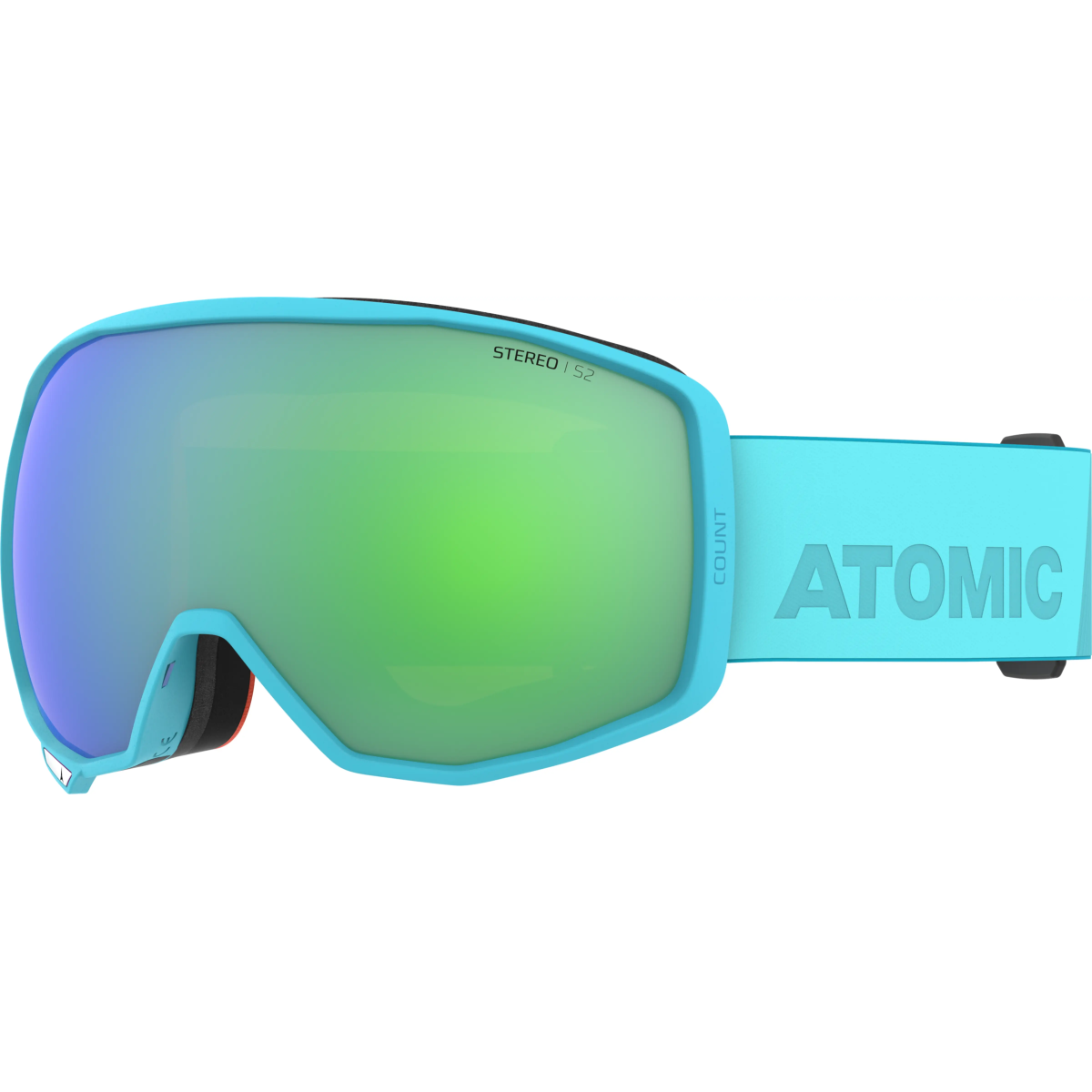 ATOMIC COUNT STEREO SCUBA BLUE W/GREEN ST C2 brilles