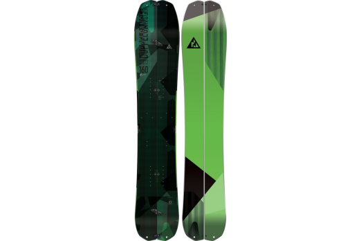 NITRO MEN'S DOPPLEGANGER SPLIT BLACK/GREEN snowboard