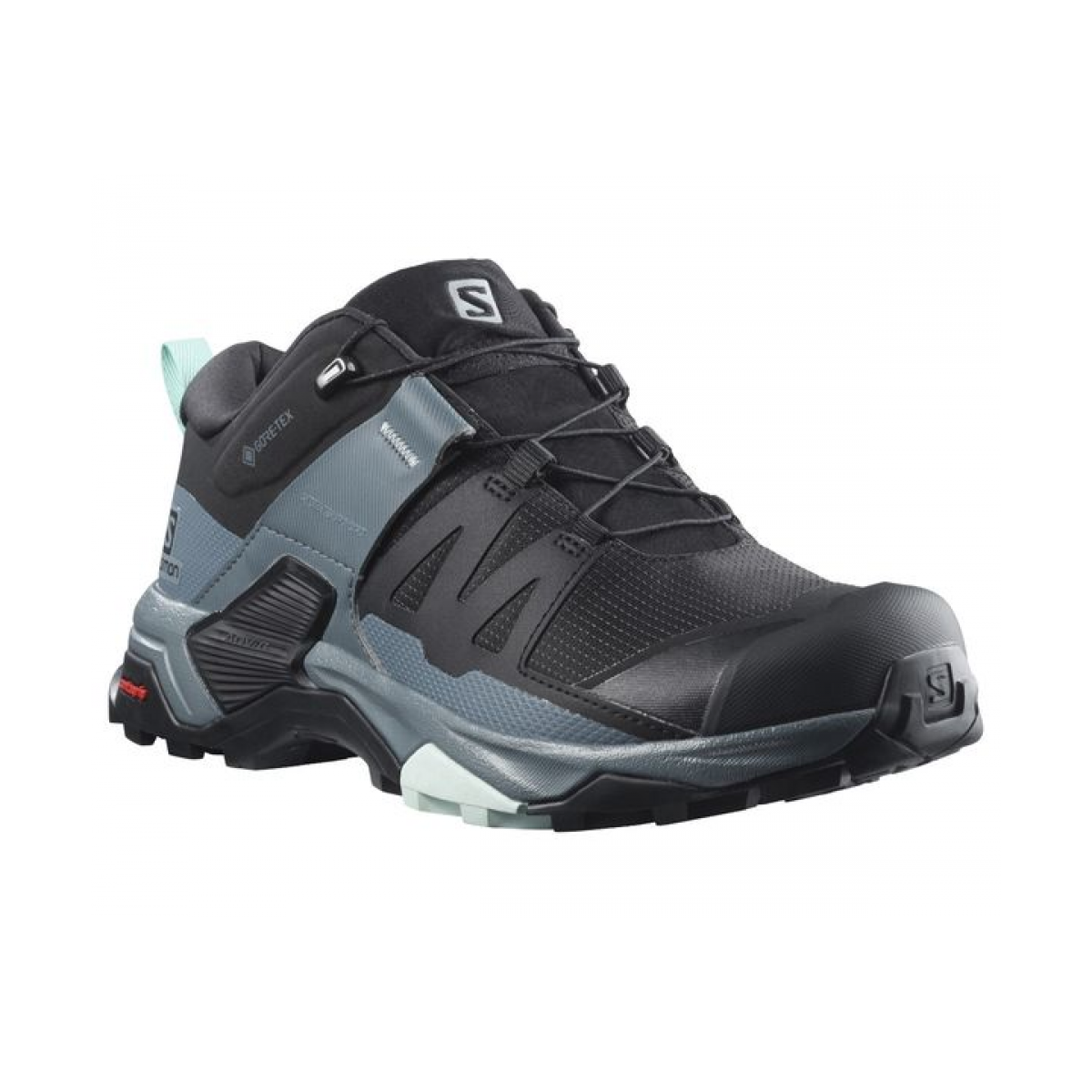 SALOMON X ULTRA 4 GTX W black/blue trail running shoes