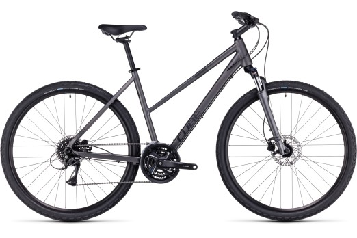 CUBE NATURE TRAPEZE GRAPHITE´N´BLACK women's bicycle