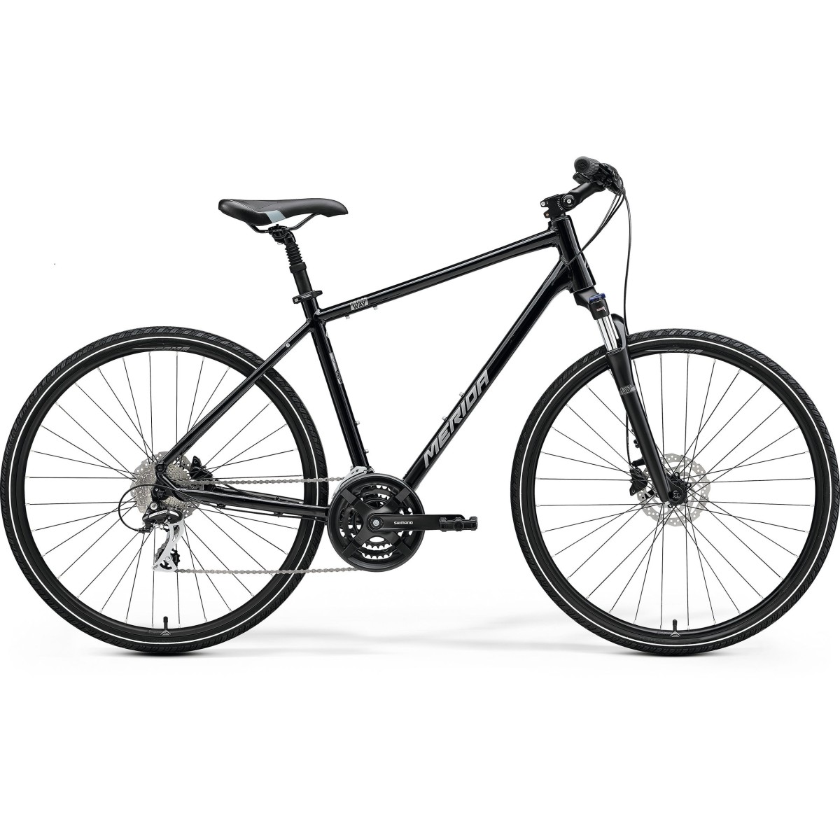 MERIDA CROSSWAY 20 velosipēds - melns