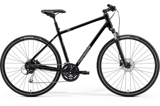 MERIDA CROSSWAY 100 bicycle - black