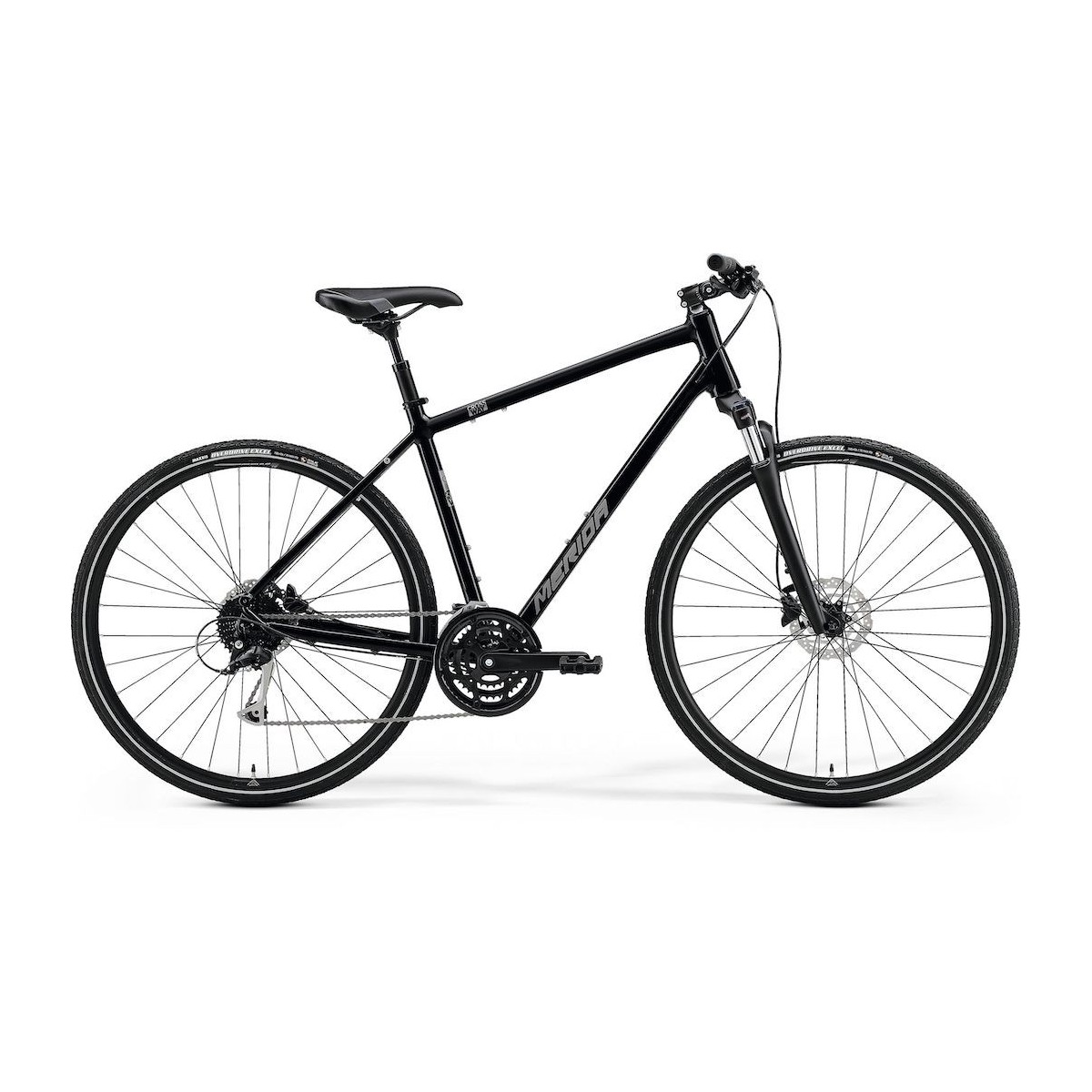 MERIDA CROSSWAY 100 bicycle - black