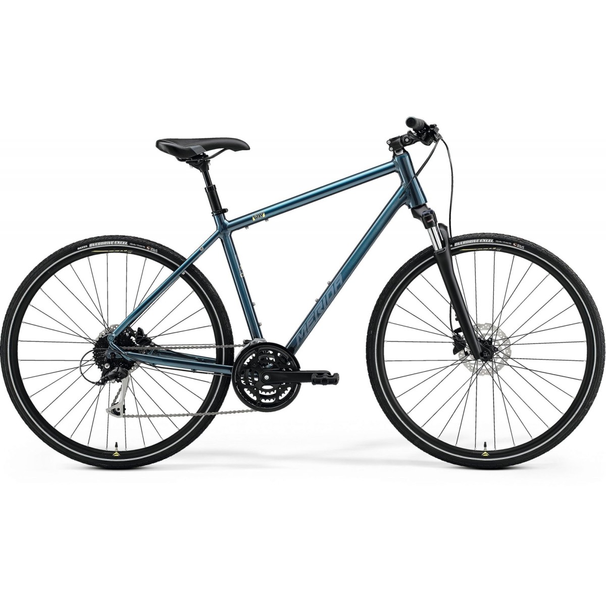 MERIDA CROSSWAY 100 bicycle - blue