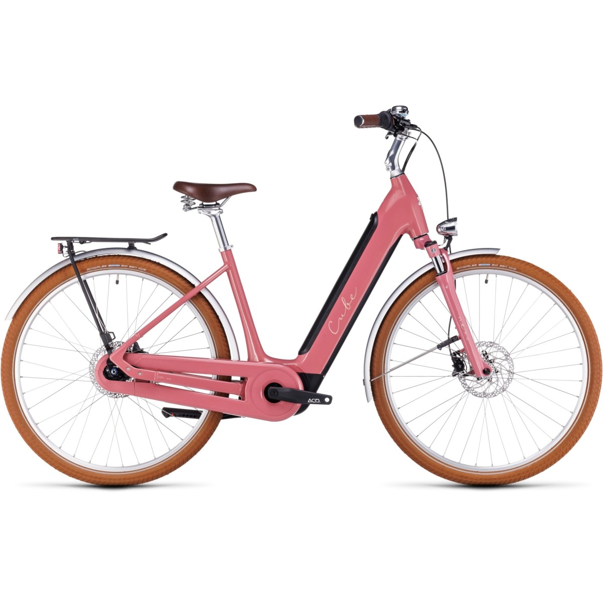 CUBE ELLA CRUISE HYBRID EAZY ENTRY 500 elektro velosipēds - twinkle/cream - 2023